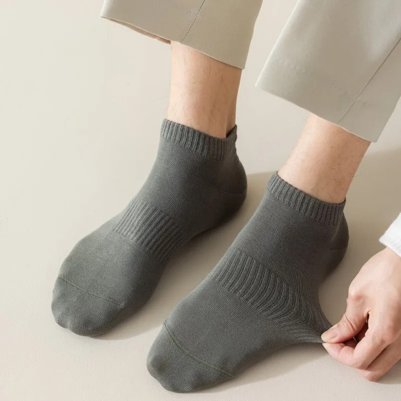 5 Pairs Teddy Bear Ankle Socks, Comfy Cute Crew Short Socks